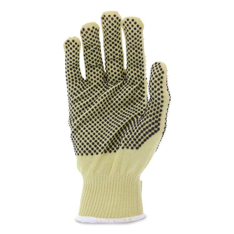 MCR SAFETY CutPro Kevlar Gloves, Reversible, 10" Long, Small, Yellow/Black, Pair (CRW9396S) thumbnail 4