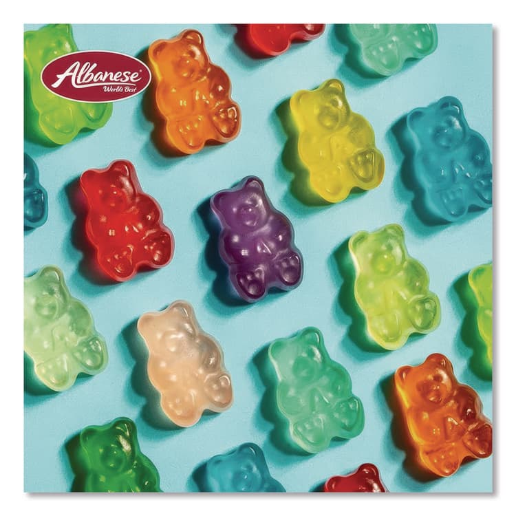 ALBANESE CANDY COMPANY Gummi Bears, 12 Assorted Fruit Flavors, 5 lb Bag (ABEACG51200) thumbnail 4