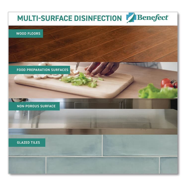 BENEFECT CORP Botanical Decon 30 Disinfectant Cleaner, Light Lemon and Thyme Scent, 1 gal Bottle (BEF20476) thumbnail 4