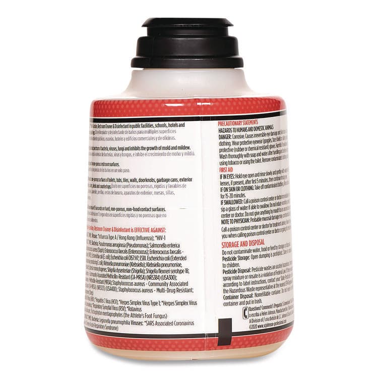 SC JOHNSON TruShot 2.0 Disinfectant Multisurface Cleaner, Fresh Scent, 9 oz Cartridge, 4/Carton (SJN379850) thumbnail 2