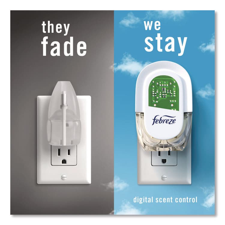 PROCTER & GAMBLE PLUG Air Freshener Refills, Mountain/Ocean/Rainforest, 2.63 oz, 3/Pack, 6 Packs/Carton (PGC16249) thumbnail 2