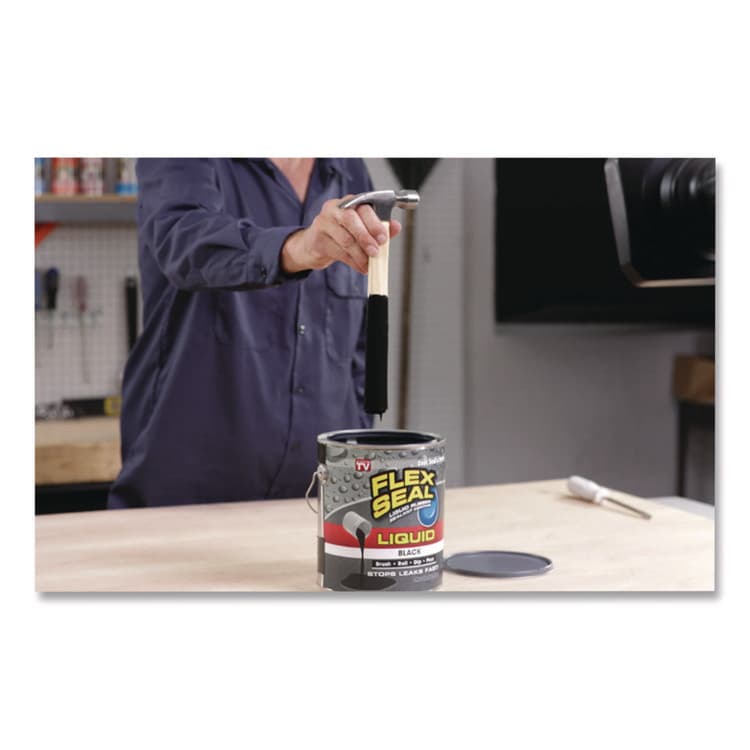 SWIFT RESPONSE LLC Liquid Rubber, 32 oz Can, Black (FSGLFSBLKR32) thumbnail 2