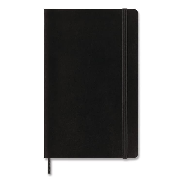 HACHETTE BOOK GROUP Classic Softcover Notebook, 1-Subject, Narrow Rule, Black Cover, (192) 8.25 x 5 Sheets (HBGMSL14) thumbnail 3