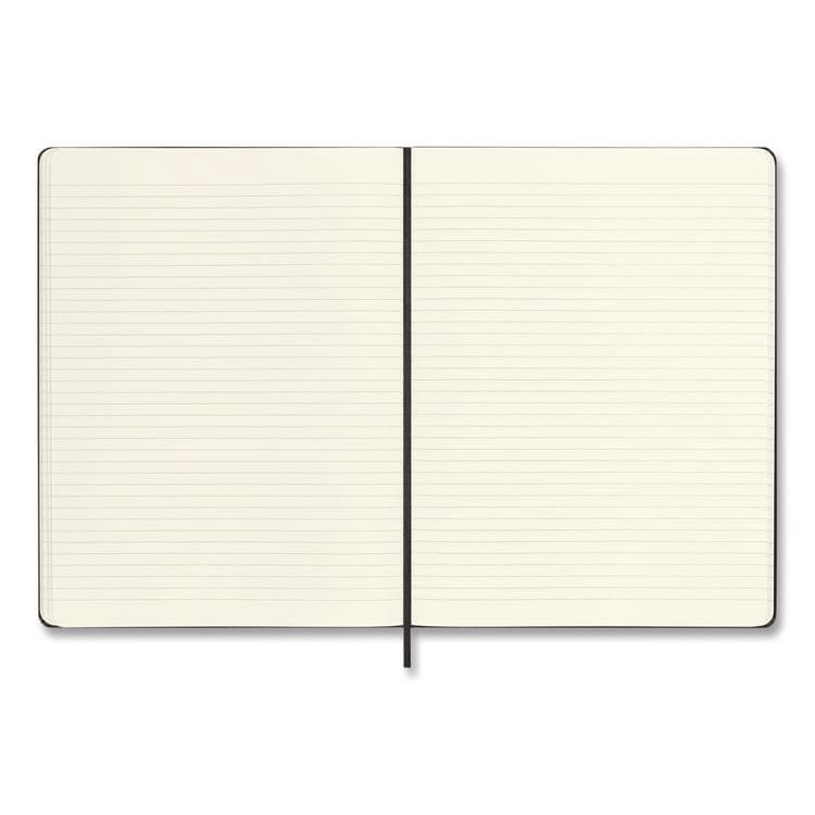 MOLESKINE GROUP Classic Colored Hardcover Notebook, 1-Subject, Narrow Rule, Black Cover, (192) 10 x 7.5 Sheets (HBGQP090) thumbnail 3