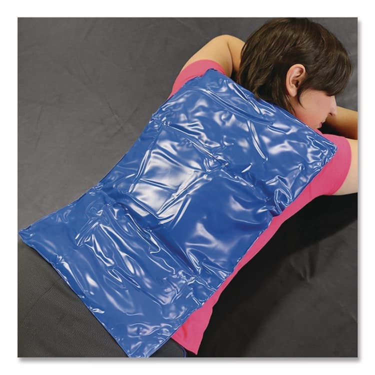 FABRICATION ENTERPRISES ColdSpot Reusable Cold Therapy Pack, 14 x 11, Blue Vinyl (FAE111000) thumbnail 2