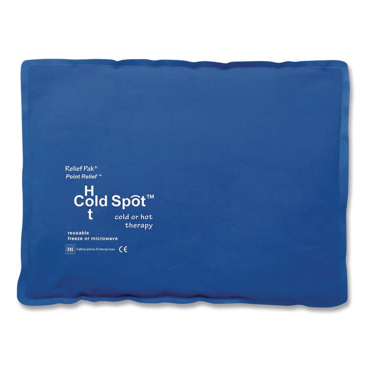 FABRICATION ENTERPRISES ColdSpot Reusable Cold Therapy Pack, 14 x 11, Blue Vinyl (FAE111000)