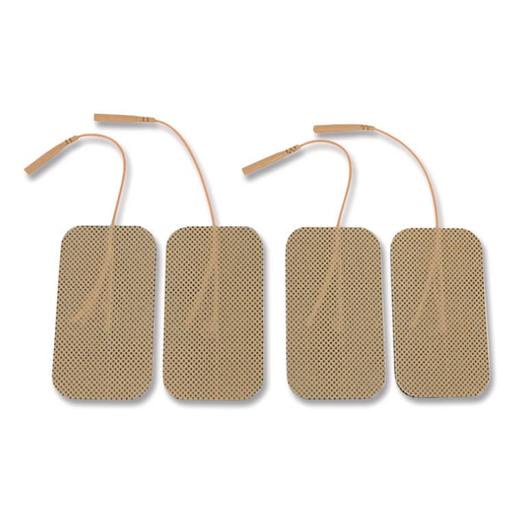 FABRICATION ENTERPRISES Self-Adhesive Electrodes, 2 x 5 Rectangle, 40/Pack (FAE13129310)