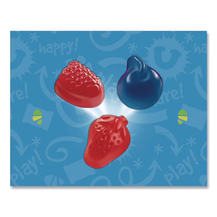 FERRARA CANDY CO Funables Fruity Snacks, Mixed Berry, 2.5 oz Bag, 48/Carton (FEA05475) thumbnail 3