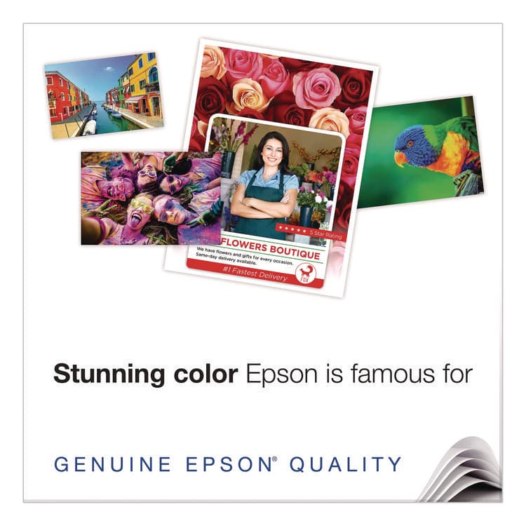 EPSON AMERICA, . Premium Photo Paper, 10.4 mil, 4 x 6, High-Gloss White, 100/Pack (EPSS041727) thumbnail 4