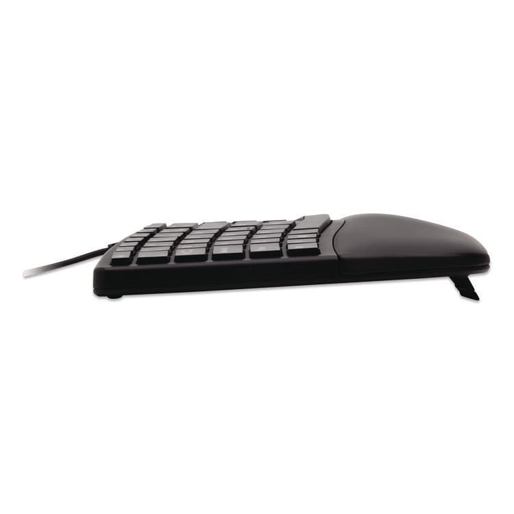 ACCO BRANDS, . Pro Fit Ergo Wired Keyboard, Black (KMW75400) thumbnail 3