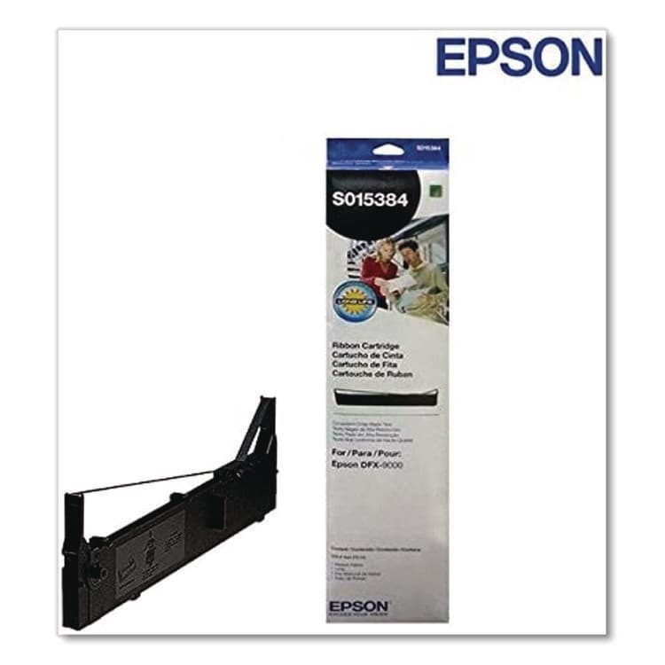 EPSON AMERICA, . S015384 Ribbon, Black (EPSS015384)