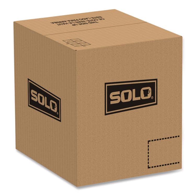 DART Creative Carryouts OctaView Hinged Lid Containers, 9.13 x 9.55 x 2.38, Black/Clear, Plastic, 100/Carton (SCC809013PP94) thumbnail 2