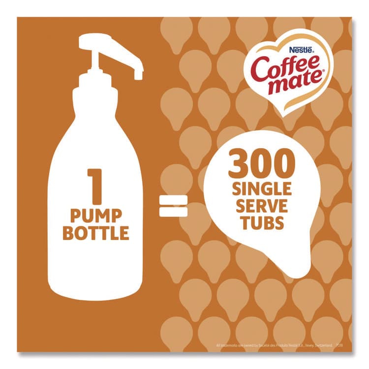 NESTLE Liquid Creamer Pump Bottle, Salted Caramel Chocolate, 1.5 L Pump Bottle (NES79976) thumbnail 4