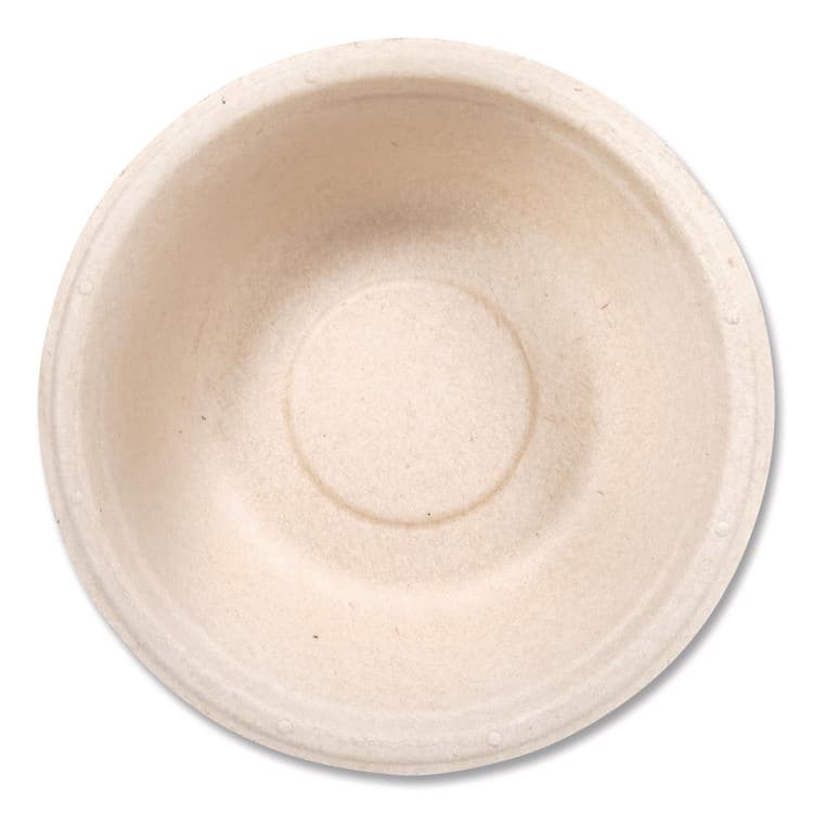 DART Compostable Molded Fiber Dinnerware, ProPlanet Seal, Bowl, 12 oz, Natural, 1,000/Carton (DCC12FBRB)