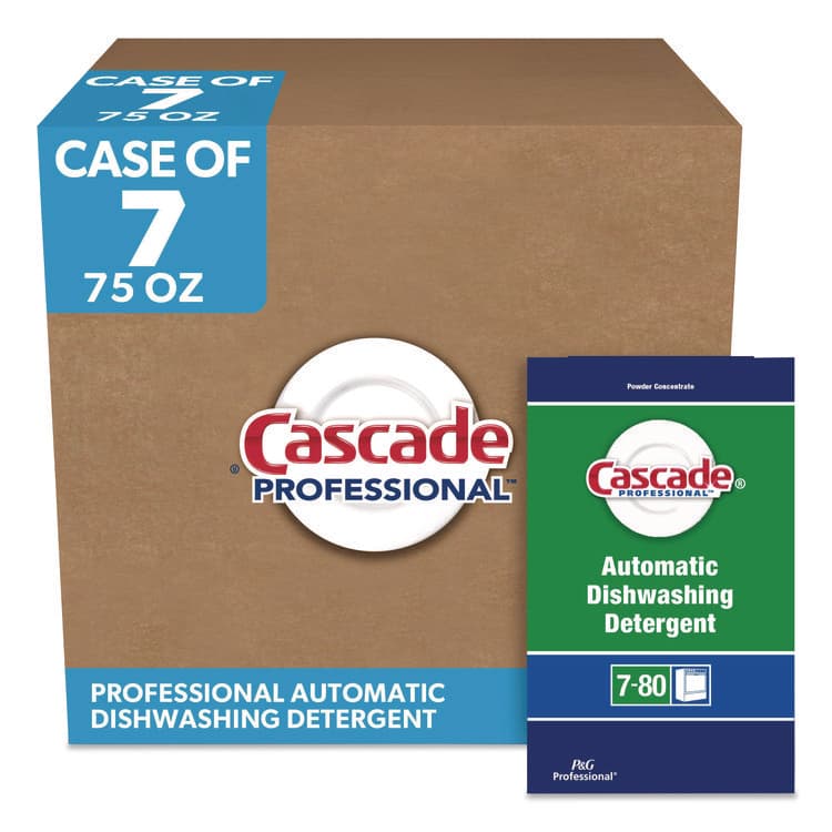 PROCTER & GAMBLE Automatic Dishwasher Detergent Powder, Fresh Scent, 75 oz Box, 7/Carton (PGC59535CT)