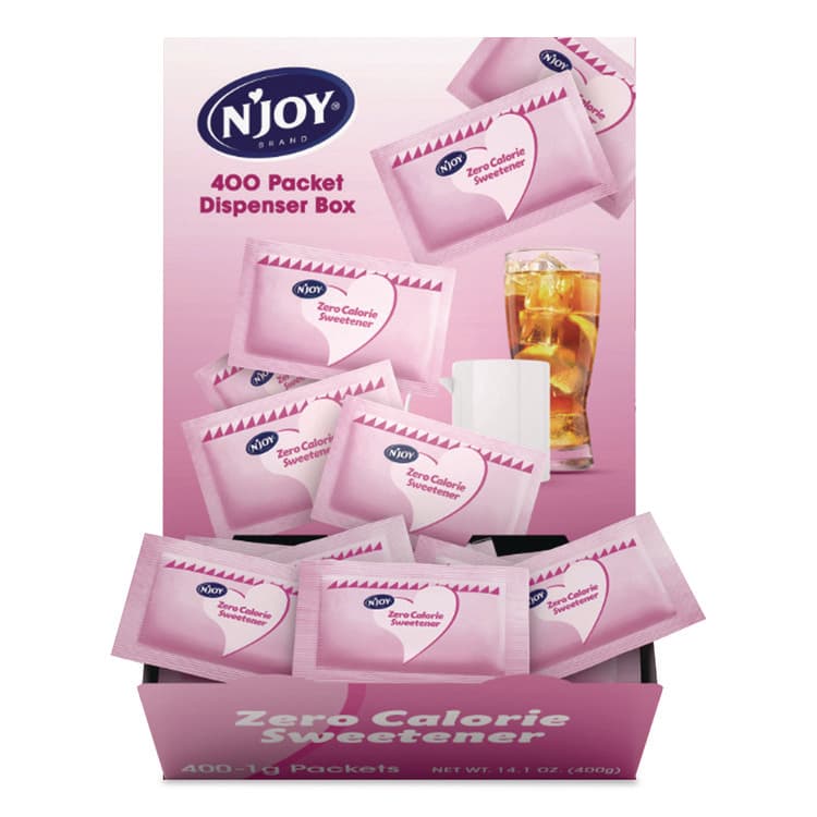 SUGAR FOODS CORPORATION Pink Saccharin Artificial Sweetener, 0.04 oz Packet, 400/Box (NJO83034) thumbnail 2