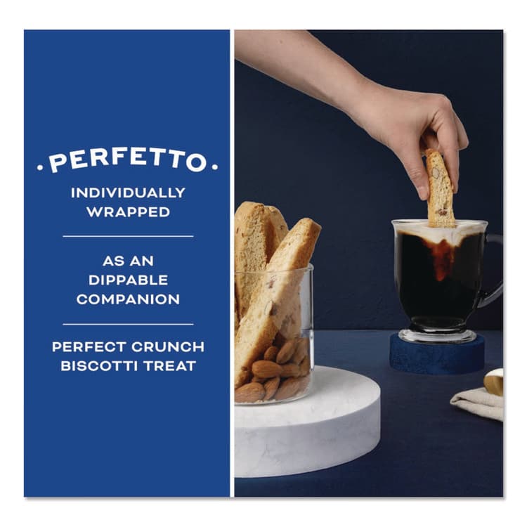 NONNI'S Biscotti, Classic Almond, 0.69 oz Individually Wrapped, 25/Pack (NONNSD197721) thumbnail 4
