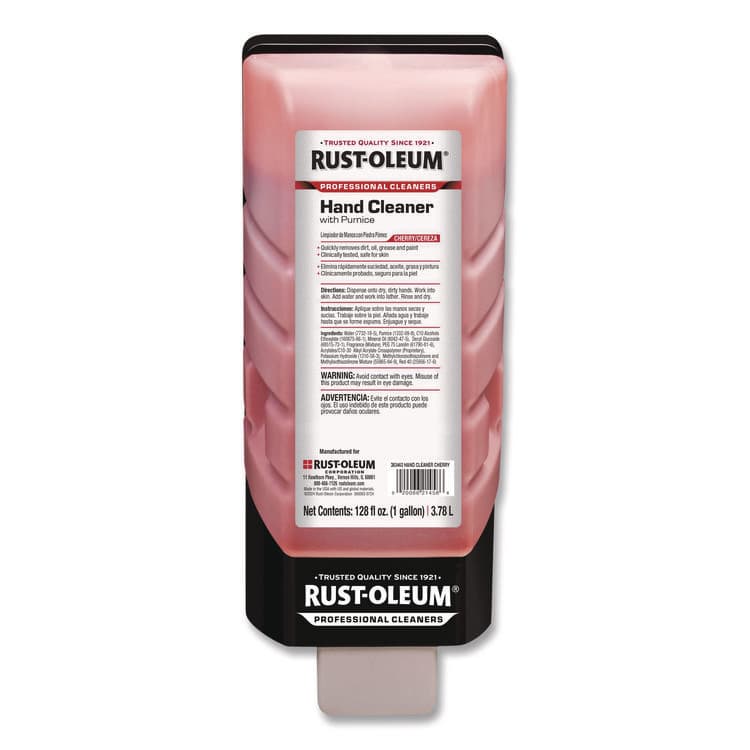 RUST-OLEUM CORPORATION Professional Hand Cleaner With Pumice, Cherry Scent, 1 gal, 4/Carton (RST383463)