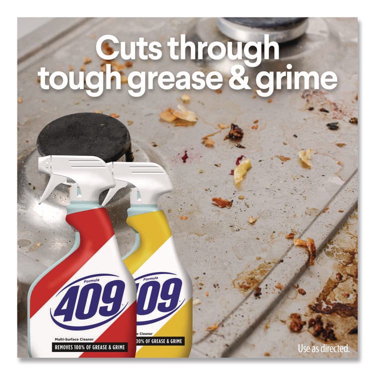 CLOROX SALES CO. Multi-Surface Cleaner, Lemon, 32 oz Spray Bottle, 9/Carton (CLO30954) thumbnail 3