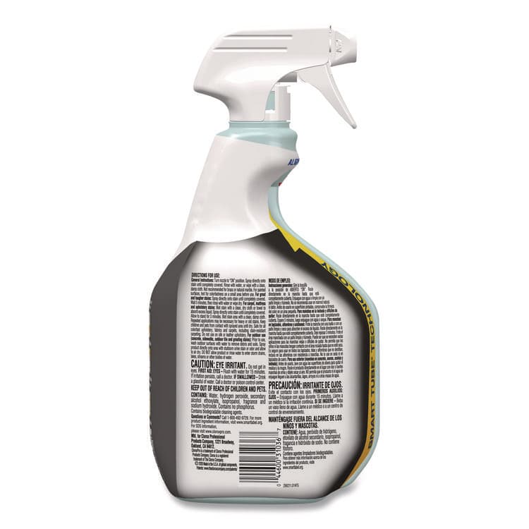 CLOROX SALES CO. CloroxPro Urine Remover for Stains and Odors, 32 oz Spray Bottle, 9/Carton (CLO31036CT) thumbnail 2