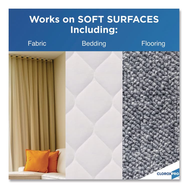 CLOROX SALES CO. 4-in-One Disinfectant and Sanitizer, Citrus, 14 oz Aerosol Spray (CLO31043) thumbnail 4