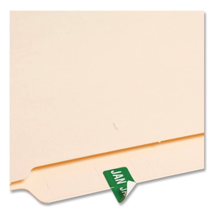 SMEAD MANUFACTURING CO. Monthly End Tab File Folder Labels, JAN-DEC, 0.5 x 1, Assorted, 25/Sheet, 120 Sheets/Box (SMD67450) thumbnail 4