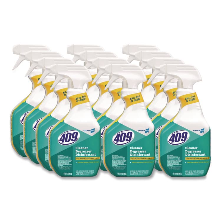 CLOROX SALES CO. CloroxPro Cleaner Degreaser Disinfectant, 32 oz Spray, 12/Carton (CLO35306CT)