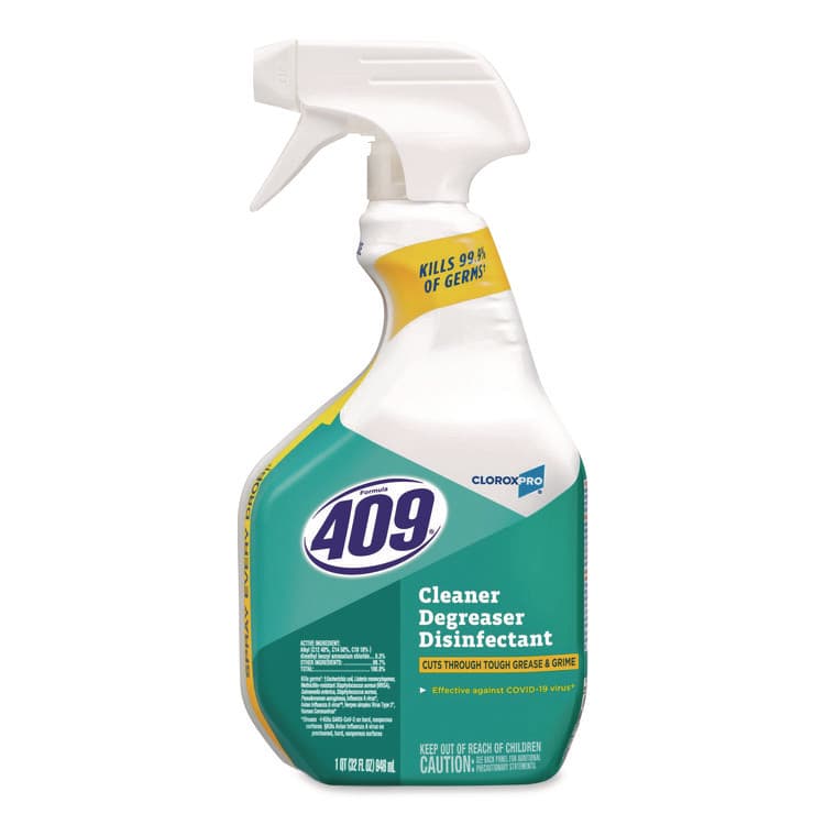 CLOROX SALES CO. CloroxPro Cleaner Degreaser Disinfectant, 32 oz Spray (CLO35306EA)