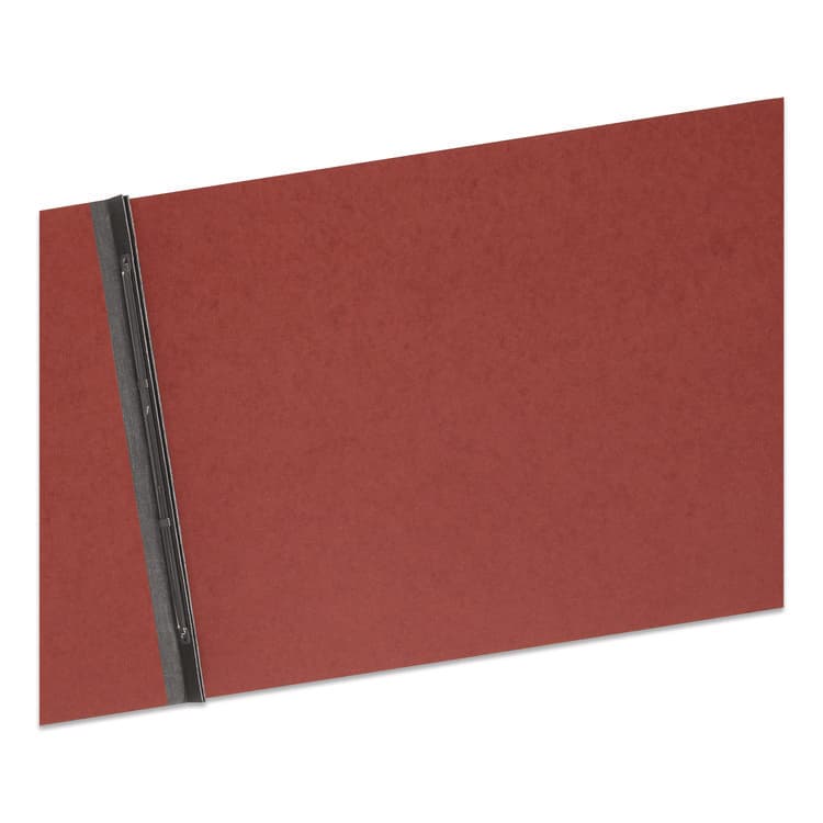 SMEAD MANUFACTURING CO. Prong Fastener Premium Pressboard Report Cover, Two-Piece Prong Fastener, 3" Capacity, 11 x 17, Red/Red (SMD81778) thumbnail 4
