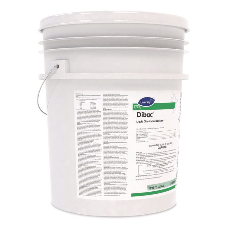 DIVERSEY Dibac, Cholorine Scent, 5 gal Drum (DVO08500100) thumbnail 4