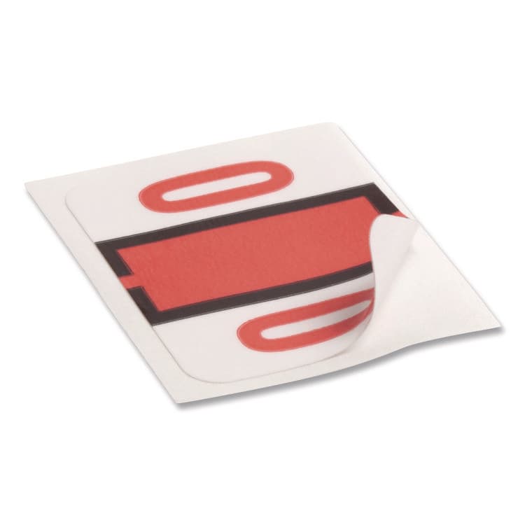 SMEAD MANUFACTURING CO. Numerical End Tab File Folder Labels, 0, 1 x 1.25, White, 500/Roll (SMD67370) thumbnail 4