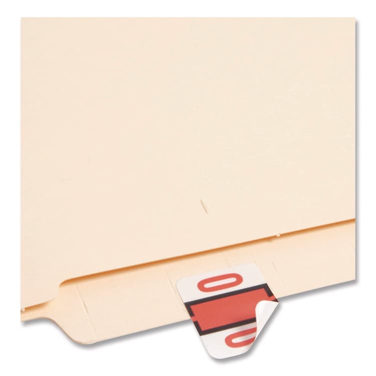 SMEAD MANUFACTURING CO. Numerical End Tab File Folder Labels, 0, 1 x 1.25, White, 500/Roll (SMD67370) thumbnail 3