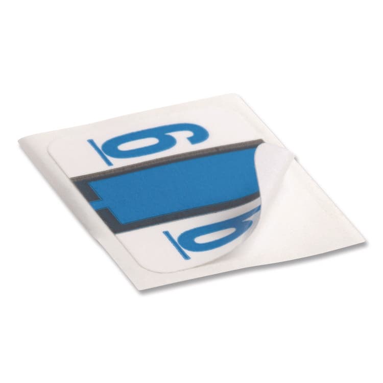 SMEAD MANUFACTURING CO. Numerical End Tab File Folder Labels, 6, 1 x 1.25, White, 500/Roll (SMD67376) thumbnail 4