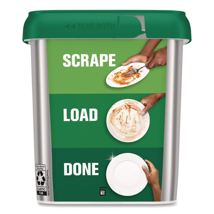 PROCTER & GAMBLE ActionPacs, Fresh Scent, 31.8 oz, 59 Pacs/Tub, 3 Tubs/Carton (PGC15534CT) thumbnail 2