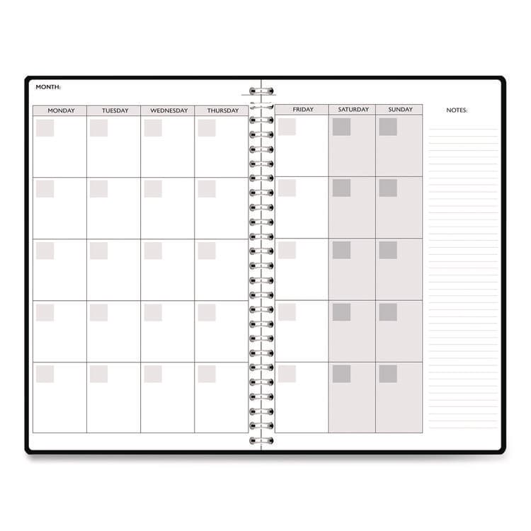 HOUSE OF DOOLITTLE Recycled Non-Dated Monthly/Weekly Planner, Celestial, Blue/Gold Cover, Undated (HOD212144) thumbnail 3