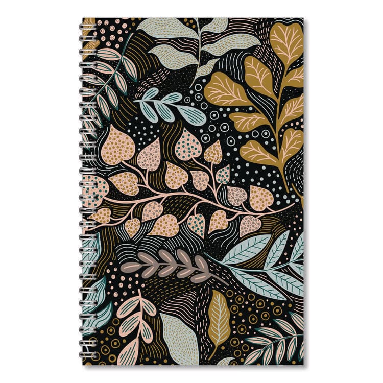 HOUSE OF DOOLITTLE Recycled Non-Dated Monthly/Weekly Planner, Fall Floral, Multicolor Cover, Undated (HOD212147) thumbnail 4