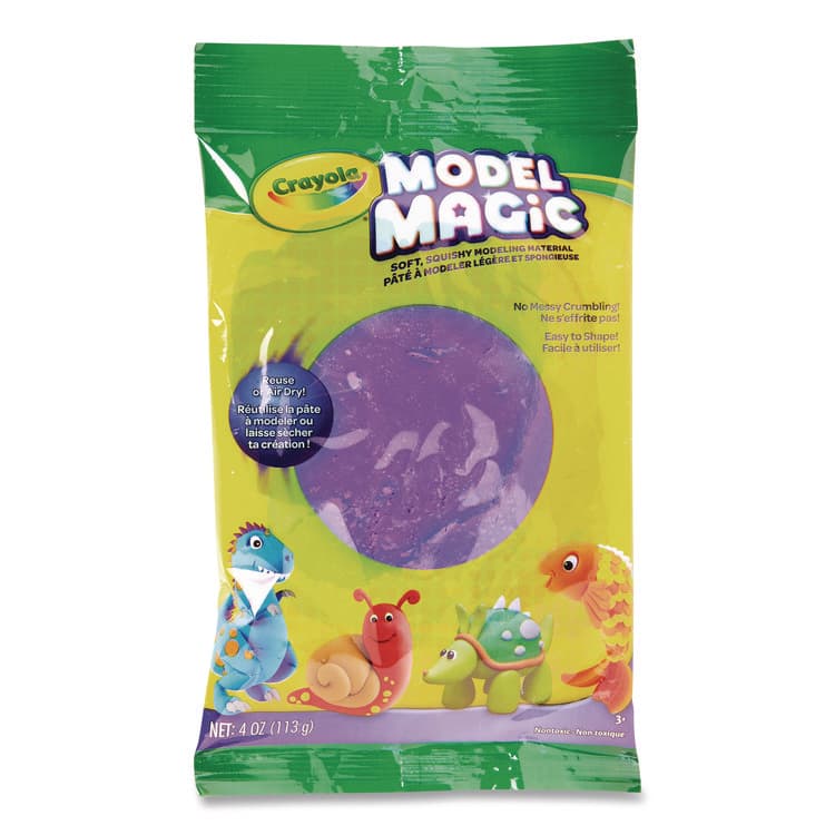 BINNEY & SMITH / CRAYOLA Model Magic Modeling Compound, Purple, 8 oz (CYO574440)