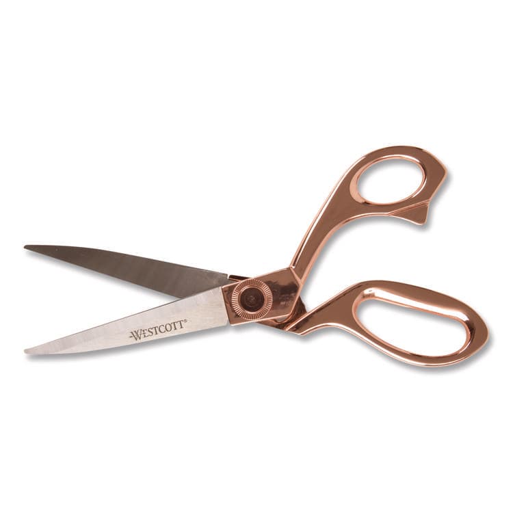 ACME UNITED CORPORATION Vintage Stainless Steel Scissors, 8" Long, Offset Rose Gold Handle (ACM16968) thumbnail 4