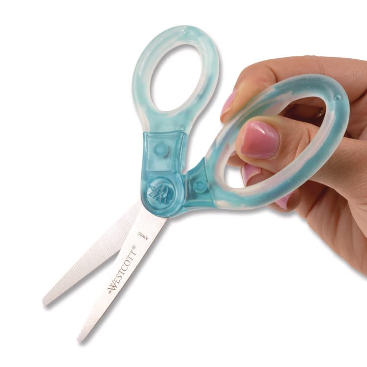 ACME UNITED CORPORATION Jellies Kids Scissors, 5" Long, Straight Assorted Handle Colors, 12/Pack (ACM67548) thumbnail 4