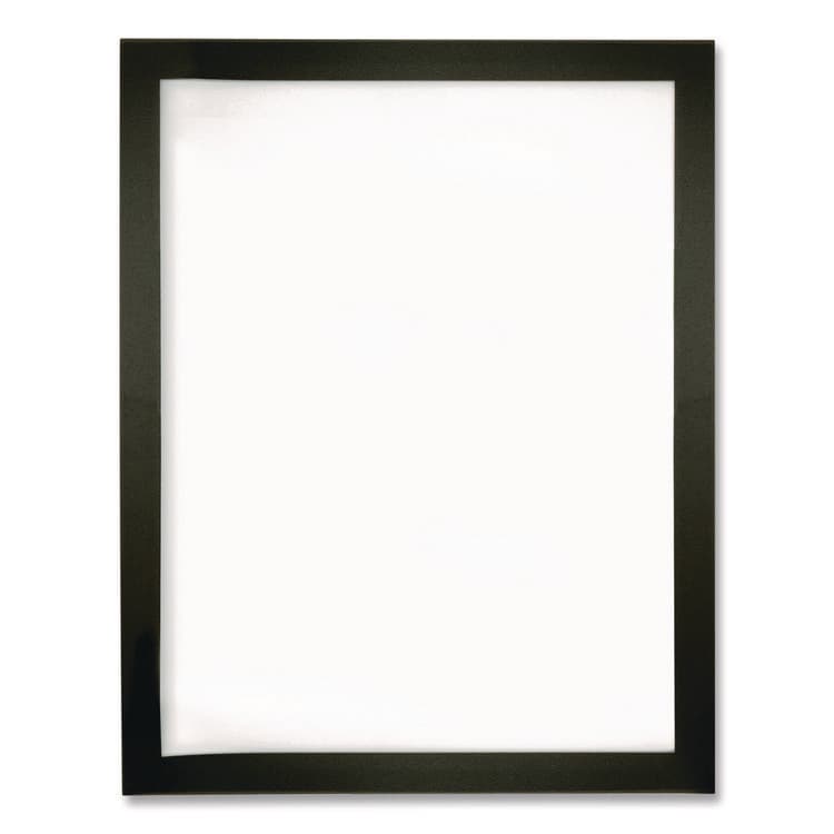 EXCELLO GLOBAL PRODUCTS Indoor Window Sign Holder, 8.5 x 11 Insert, Black Frame, 5/Pack (GPUSPLS8X11FMP)