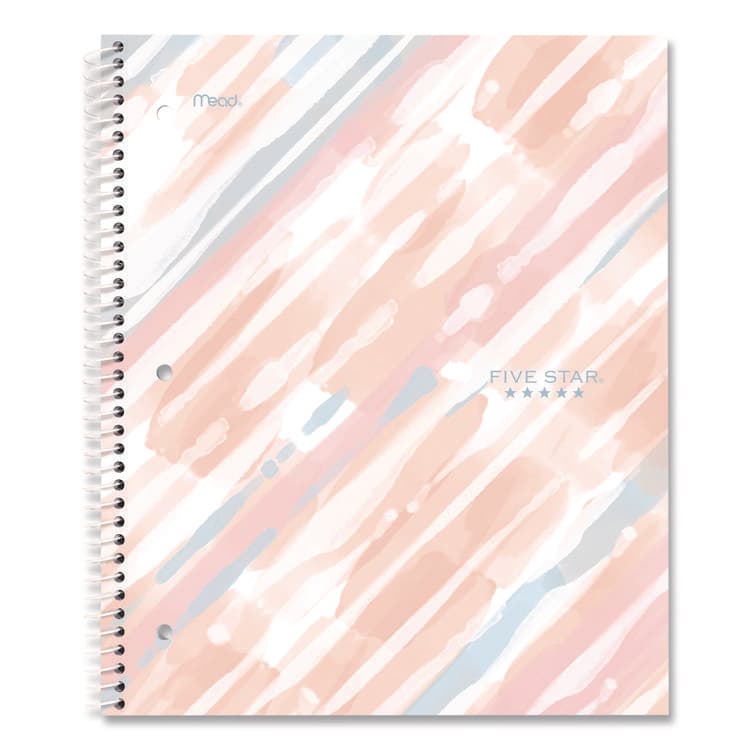 MEAD PRODUCTS Brushy Moves Spiral Notebook, 1-Subject, Medium/College Rule, Assorted Cover Colors, (80) 11 x 8.5 Sheets, 2/Pack (FVS930060) thumbnail 2