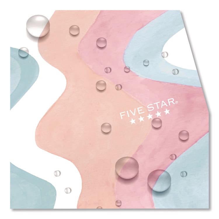 MEAD PRODUCTS Brushy Moves Spiral Notebook, 1-Subject, Medium/College Rule, Assorted Cover Colors, (80) 11 x 8.5 Sheets, 2/Pack (FVS930060) thumbnail 4