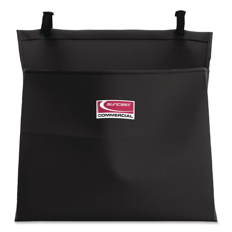 SUNCAST CORPORATION Amenity Bag for Suncast Commercial Full-Size and Compact-Size Housekeeping Carts, 2 gal, 19.5" x 1.51" x 21.36", Black (SUAHKCBAG01D)