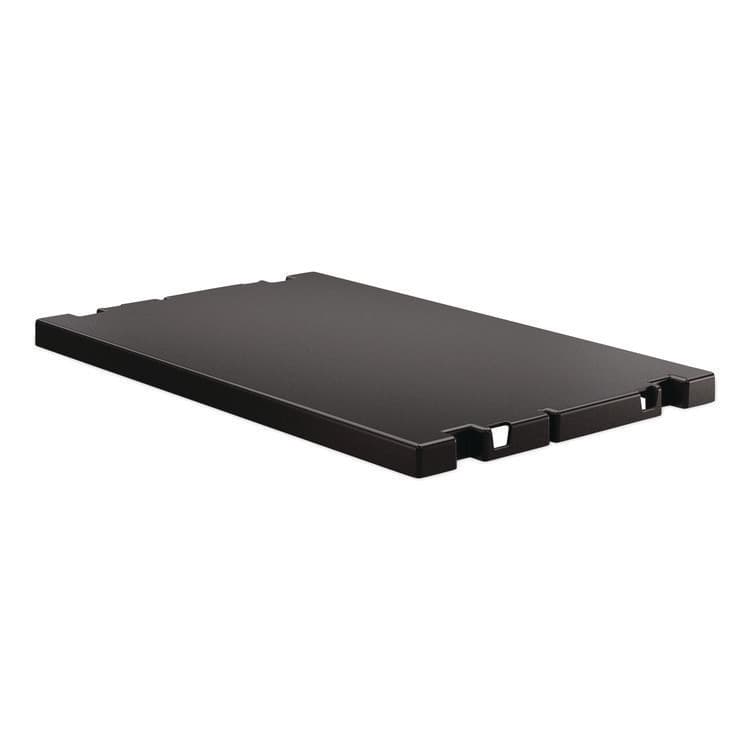 SUNCAST CORPORATION Adjustable Shelf for Suncast Commercial Full-Size Housekeeping Carts HKC1000/HKC2000, Plastic, Black (SUAHKCSHELF)