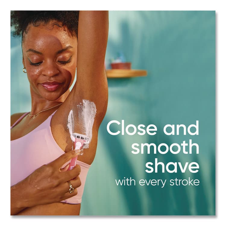 PROCTER & GAMBLE Venus Sensitive Sensible Razors, 3 Blades, 36/Carton (PGC64906) thumbnail 3