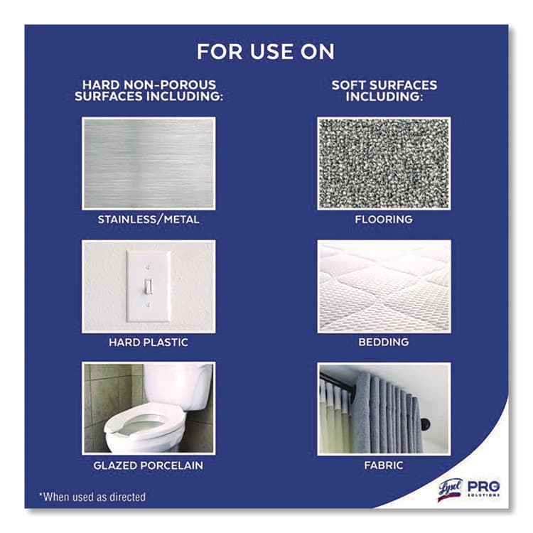 RECKITT BENCKISER Disinfectant Spray To Go, Crisp Linen Scent, 1.5 oz, Aerosol Spray (RAC1920099923) thumbnail 2