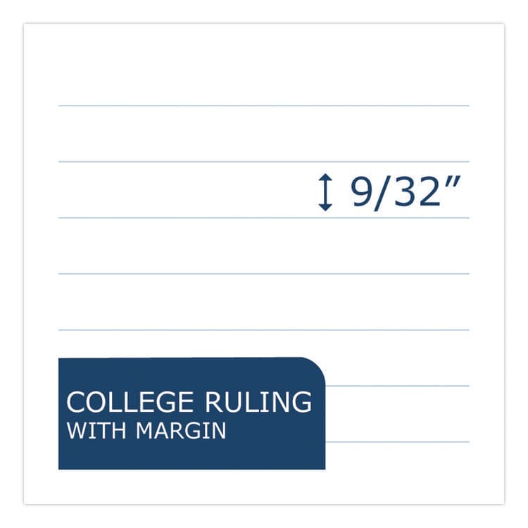 ROARING SPRING PAPER PRODUCTS Signature Collection Spiralbound Composition Book, Medium/College Rule, Black Marble Cover, (70) 9.75 x 7 Sheets (ROA10111) thumbnail 3