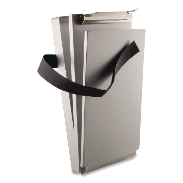 SAUNDERS MFG. CO., . Recycled Aluminum Citation Holder Clipboard, 1/2" Clip Capacity, Holds 6 x 11 Sheets, Silver (SAU12205) thumbnail 3