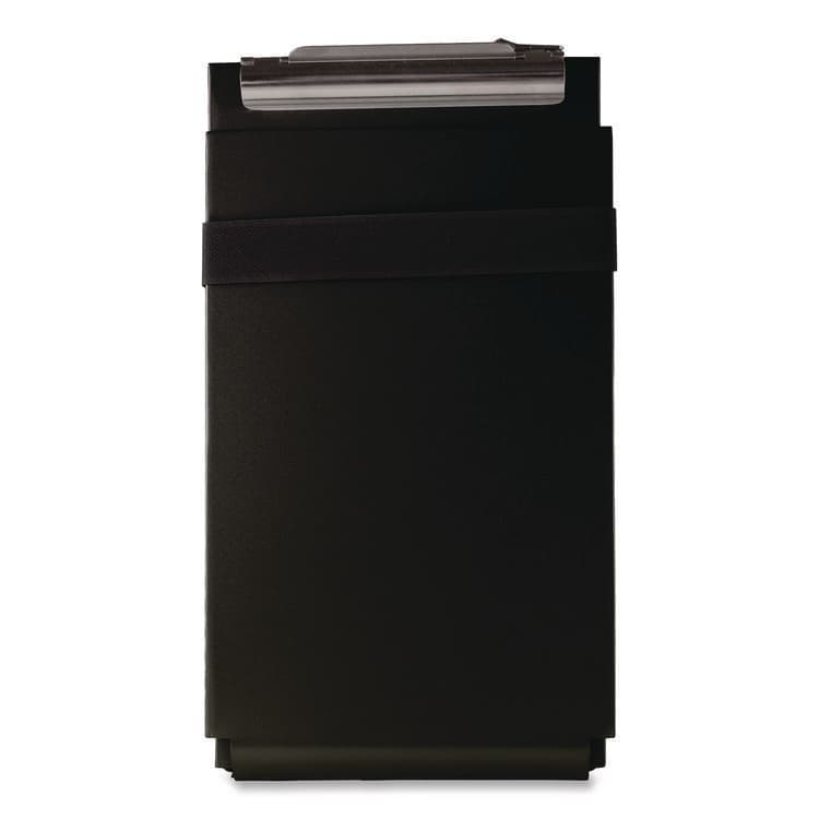 SAUNDERS MFG. CO., . Recycled Aluminum Citation Holder Clipboard, 1/2" Capacity, Holds 6 x 11 Sheets, Black (SAU12206)