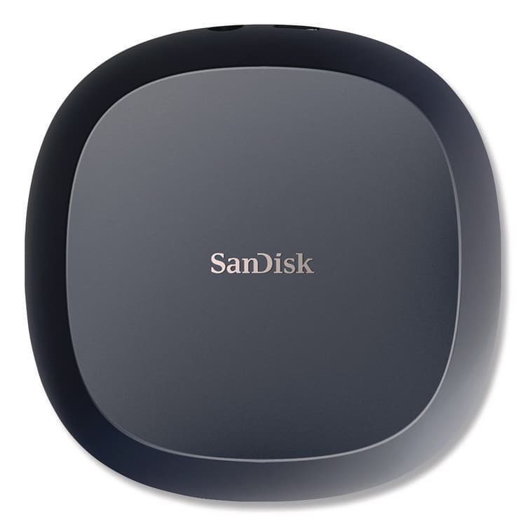 SANDISK CORPORATION USB 3.2 External Solid State Drive, 4 GB, Black (SDISSDT404T00NA) thumbnail 3